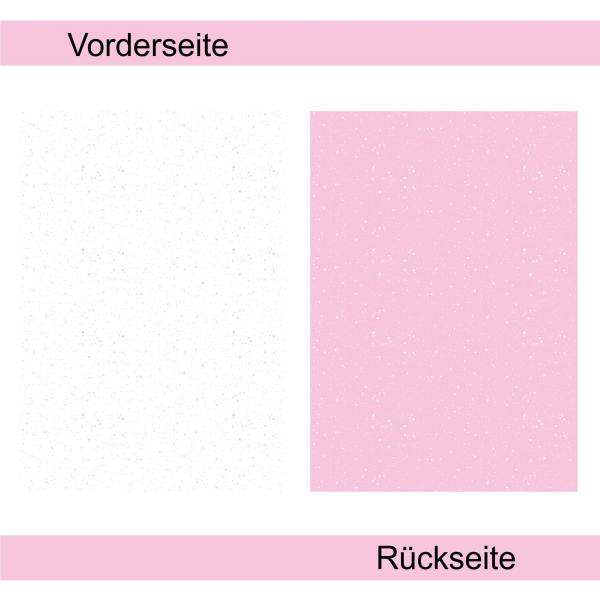 Pastellrosa Doddletupfen - Designpapier